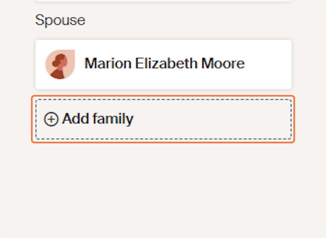 Step by Step instructions on how to add a floating person to your Ancestry family tree