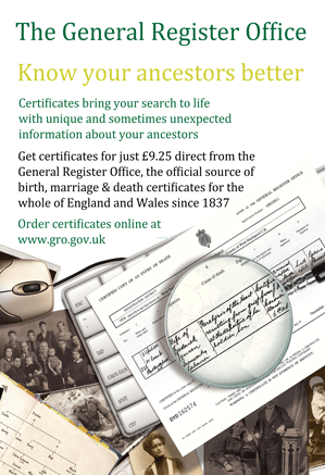 GRO Update - Searching the England & Wales Birth and Death Indexes