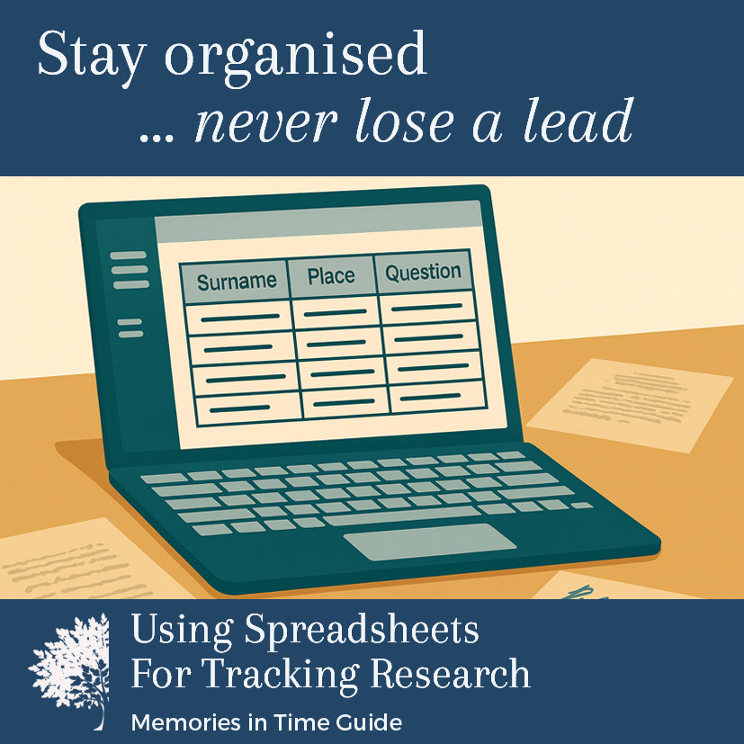 Using Spreadsheets for Tracking Research