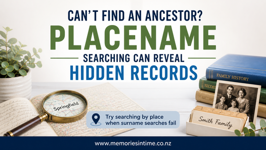 Why Searching by Placename Can Solve Genealogy Indexing Errors