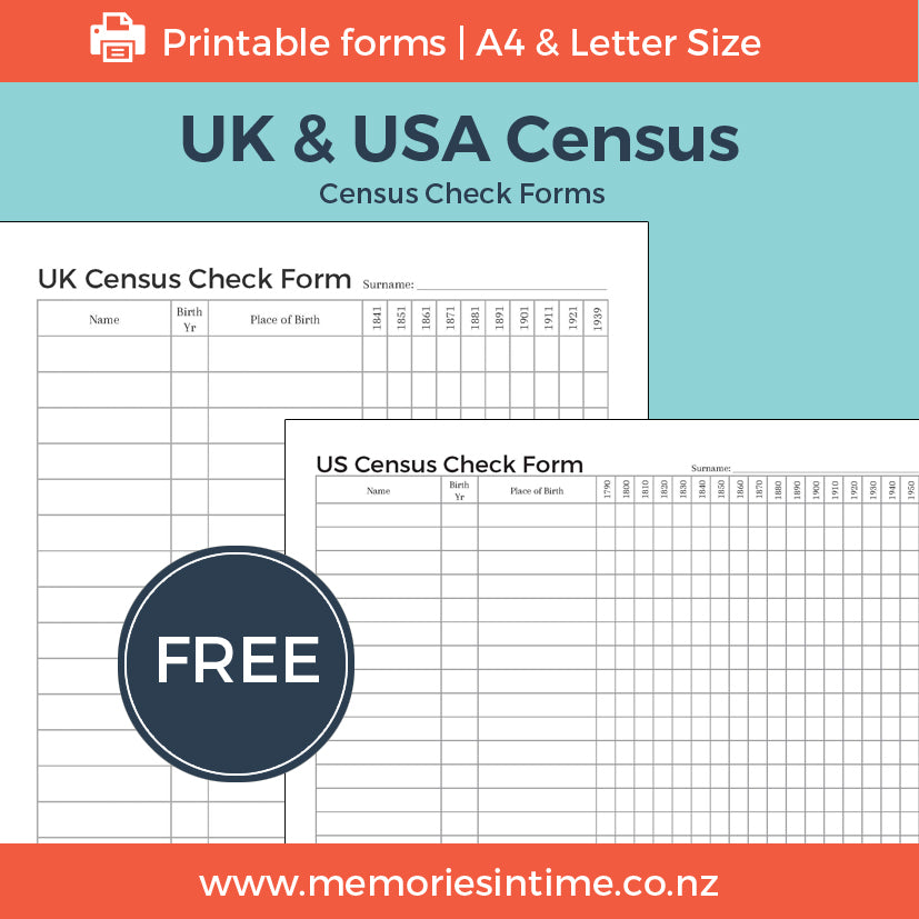 Census Check Form