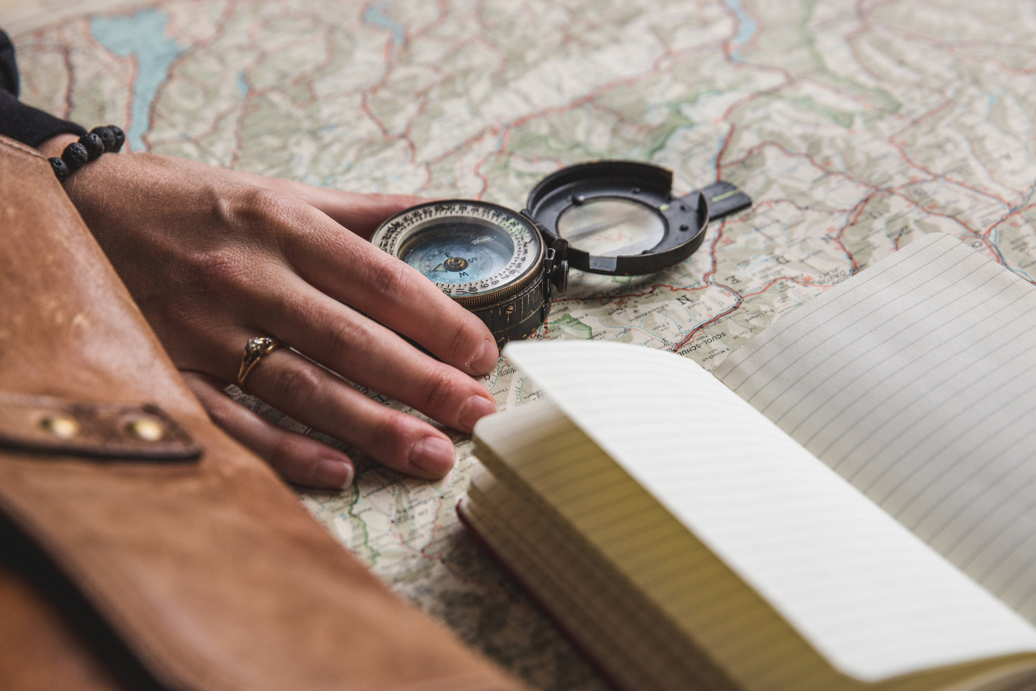 Using a compass to plan a trip is like having me help you to navigate your family history journey.